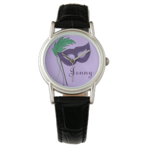 Personalised Drama Club Masquerade Mask Watch