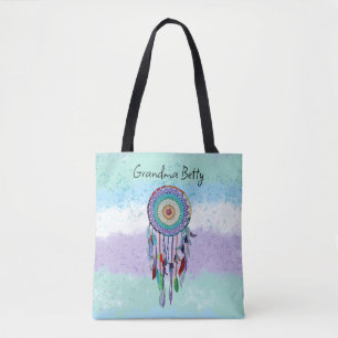 Personalised Dreamcatcher Tote Bag