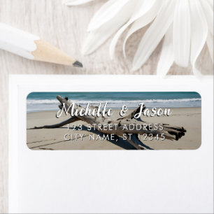 Personalised Driftwood Ocean Summer Beach Waves