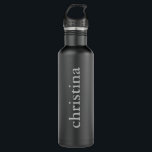 Personalised drink bottle<br><div class="desc">Give the perfect gift with a personalised drink bottle,  edit the text yourself when ordering. Change the font,  font colour,  text and select from a variety of colours for the bottle. Contact me with any questions about the artwork.</div>