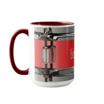 Personalised Drumming Up Drinks Mug