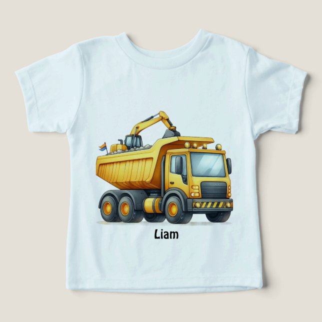 Personalised Dump Truck (Design Front)