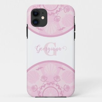 Personalised Dusky Rose Grand Millennial Mandala Case-Mate iPhone Case