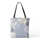 Personalised dusty blue floral mother of the groom