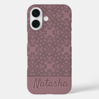 Personalised Dusty Rose Pattern