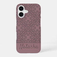 Personalised Dusty Rose Pattern