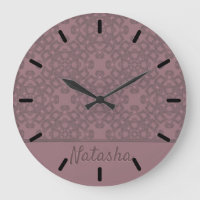 Personalised Dusty Rose Pattern