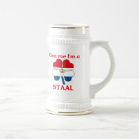 Personalised Dutch Kiss Me I'm Staal