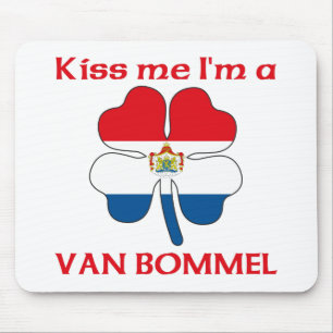 Personalised Dutch Kiss Me I'm Van Bommel Mouse Pad
