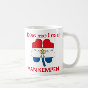 Personalised Dutch Kiss Me I'm Van Kempen Coffee Mug