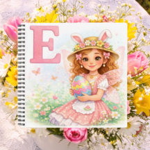 Personalised E Cute Gift for Girls