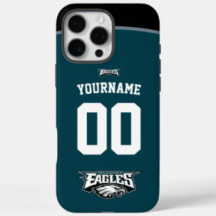 Personalised Eagles Jersey American Football iPhone 16 Pro Max Case