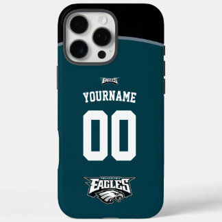 Personalised Eagles Jersey American Football iPhone 16 Pro Max Case