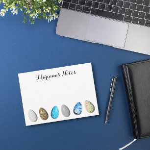 personalised easter 3d colourful eggs minimalist card