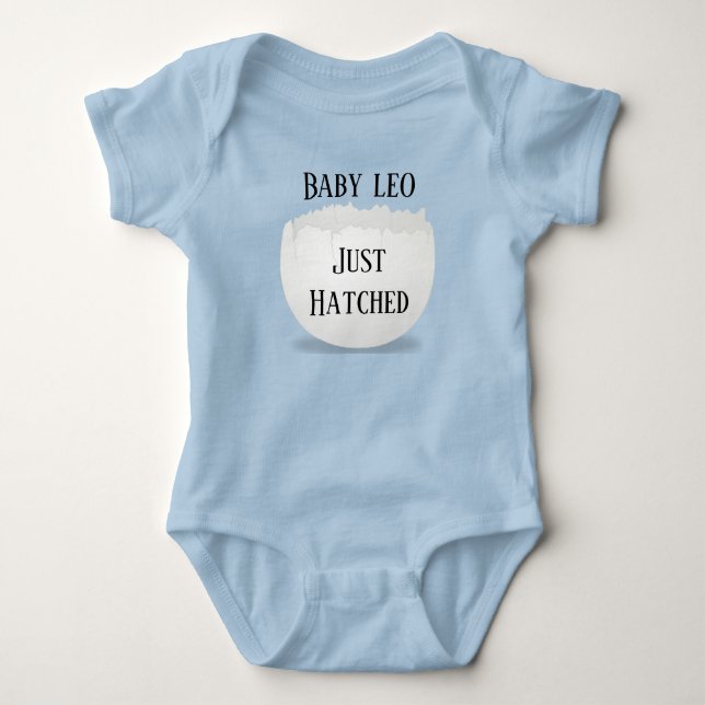 Personalised Easter baby vest Just hatched Bodysuit (Front)