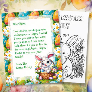Personalised Easter Bunny Letter for Kids