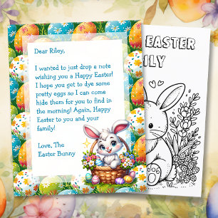 Personalised Easter Bunny Letter for Kids