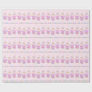 Personalised Easter Chick Wrapping Paper