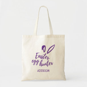 Personalised Easter Egg Hunter Tote Bag