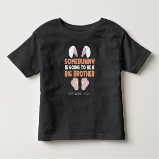 Personalised Easter Pregnancy Announcement Big Bro Toddler T-Shirt