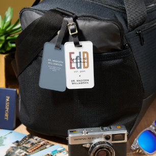 Personalised EdD Doctor Of Education Graduation Luggage Tag