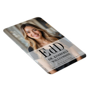 Personalised EdD Doctor of Education Graduation Magnet
