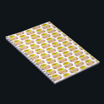 Personalised Eggs Benedict Breakfast Food Print Spiral Notebook<br><div class="desc">Design features an original marker illustration of delicious eggs benedict, with ham, poached egg, hollandaise sauce, and chives. A diner breakfast food classic, ideal for your favourite chef or foodie! Don't see what you're looking for? Need help with customisation? Click "contact this designer" to have something created just for you!...</div>