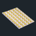 Personalised Eggs Benedict Breakfast Food Print Spiral Notebook<br><div class="desc">Design features an original marker illustration of delicious eggs benedict, with ham, poached egg, hollandaise sauce, and chives. A diner breakfast food classic, ideal for your favourite chef or foodie! Don't see what you're looking for? Need help with customisation? Click "contact this designer" to have something created just for you!...</div>