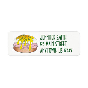 Personalised Eggs Benedict Food Foodie Cook Chef