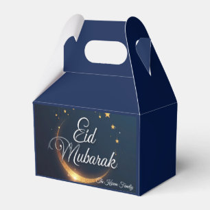 Personalised  Eid Mubarak Favour Boxes