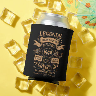Personalised eighty vintage 80th birthday party can cooler