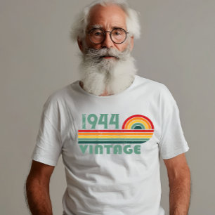 Personalised eighty vintage 80th birthday party T-Shirt