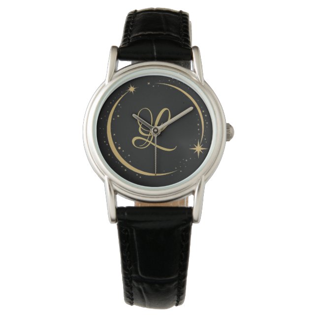 Personalised Elegance: Monogram for Timeless Style Watch (Front)