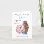 Personalised Elegant Birthday Cards for Her<br><div class="desc">Our Personalised Elegant Birthday Cards for Her offer a range of sophisticated designs that can be personalised with your own message, making it a special and unique way to celebrate her special day. You can personalise this design by adding your own text using the "Edit this design template" boxes located...</div>