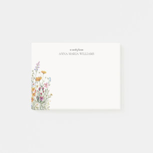 Personalised Elegant Boho Chic Post-it Notes