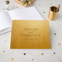 Personalised Elegant Chic Gold