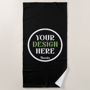 Personalised, Elegant, Classic, Wedding Gifts Beach Towel