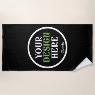 Personalised, Elegant, Classic, Wedding Gifts Beach Towel