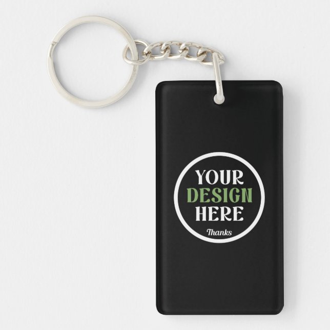 Personalised, Elegant, Classic, Wedding Gifts Key Ring (Front)