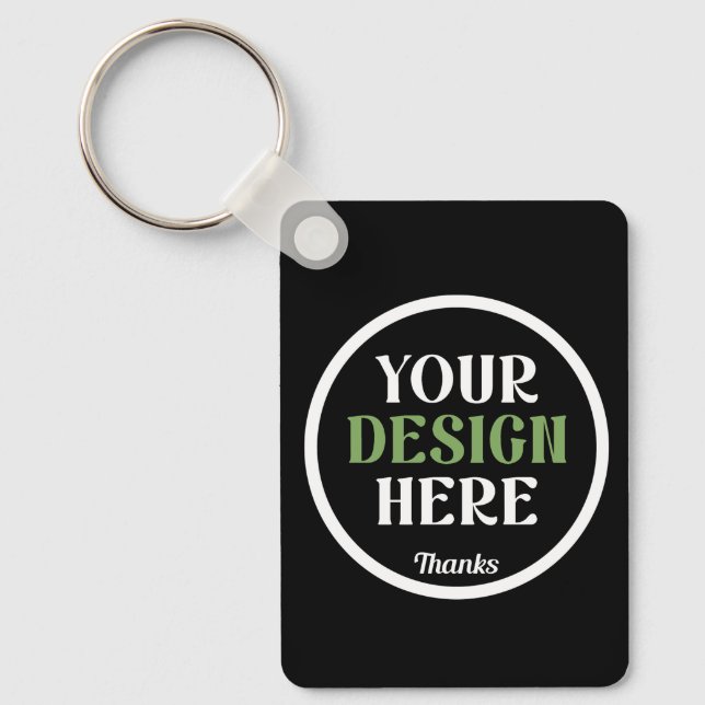 Personalised, Elegant, Classic, Wedding Gifts Key Ring (Front)