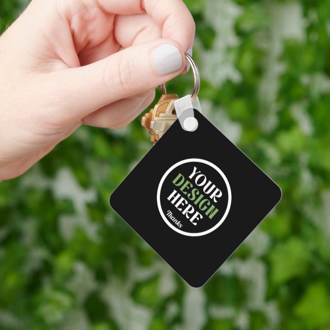Personalised, Elegant, Classic, Wedding Gifts Key Ring (Hand)
