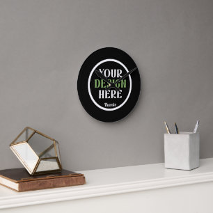 Personalised, Elegant, Classic, Wedding Gifts Round Clock