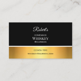 Personalised Elegant Label Business Card