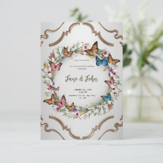 [Personalised] Elegant Modern Garden Invitation