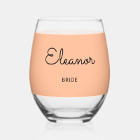Personalised Elegant Monogrammed Wedding Bride