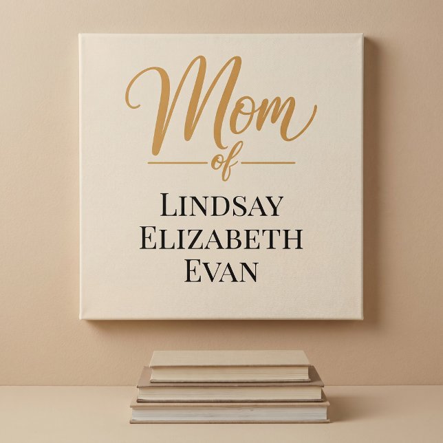 Personalised Elegant Mum Poster (Creator Uploaded)