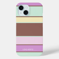 Personalised Elegant Pastel Stripes