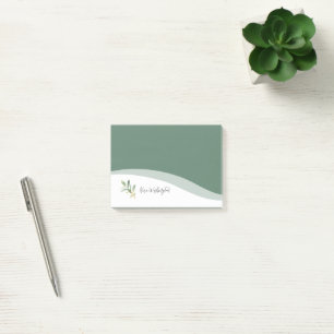 Personalised Elegant Post-it Notes