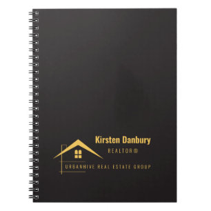 Personalised Elegant Professional Real Estate  Notebook