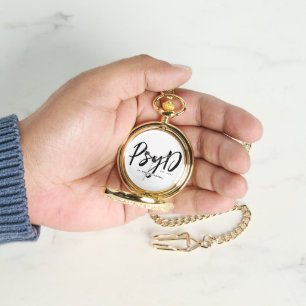 Personalised Elegant PsyD Doctor of Psychology Watch